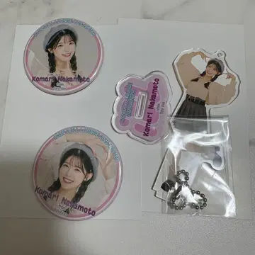 나카모토 코마리 아크릴 키링 캔뱃지
