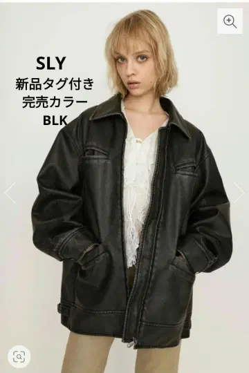 완판템! VINTAGE BOXY F/LEATHER 자켓