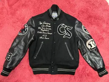 WHITESVILLE 화이츠빌 풀 데코 바시티 자켓 38 바시티 자켓