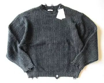 2025AW VAINL ARCHIVE Jeff-D 사이즈 L 데미지 니트