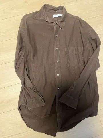 Graphpaper 긴팔 셔츠 브라운 사이즈 1