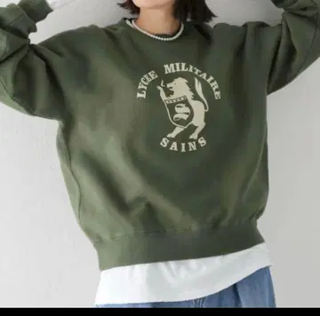 22년 THE SHINZONE 리세 밀리터리 맨투맨