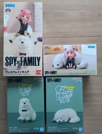 SPY x FAMILY 피규어 4체 세트