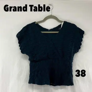 W0795S 그랜드 테이블 레이스 풀오버