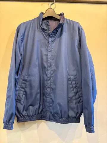 던힐 네이비 나일론 자켓