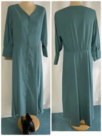 스타일 델리 롱 원피스 7부 소매 새상품 사이즈 2