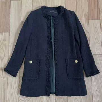 ZARA 트위드 코트 자켓