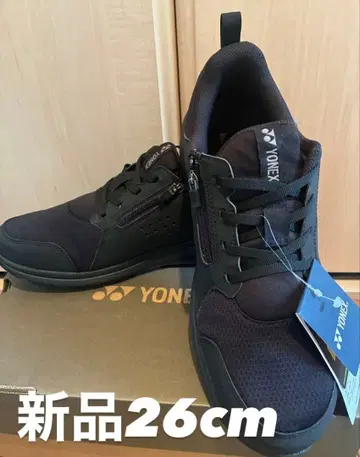 새상품 미사용 요넥스 파워쿠션 M02Y 블랙 26.0 스니커즈