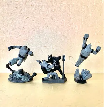 타임슬립 글리코 철인 28호편 액션 피규어 3개