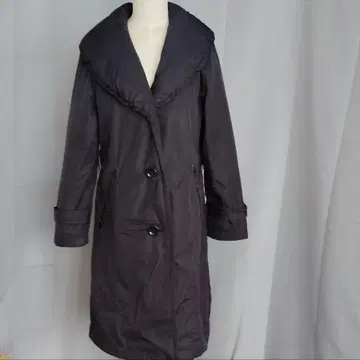 GEORGES RECH 다크 롱 코트 L 사이즈
