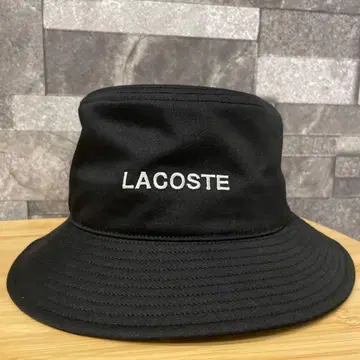 LACOSTE 블랙 버킷햇