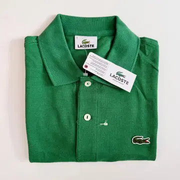 LACOSTE 그린 피케 셔츠 SS 일본제