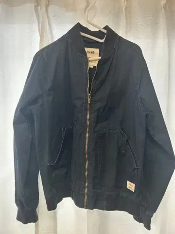 VANS 블랙 자켓 S