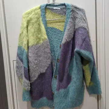 BAYFLOW 멀티 컬러 가디건