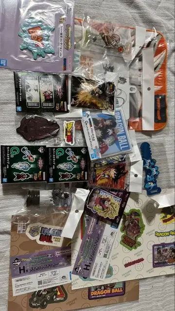 드래곤볼 굿즈 세트