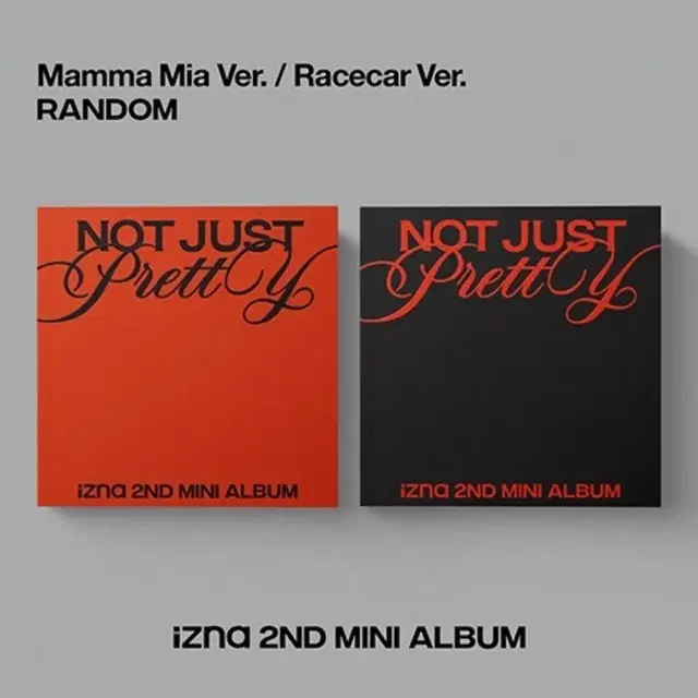 일괄) 이즈나 not just pretty 미개봉 앨범