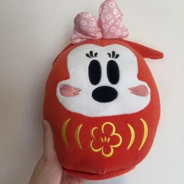 미니 마우스 달마 봉제 인형