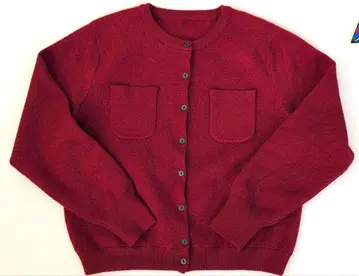 DOUX ARCHIVES 가디건 빨간색