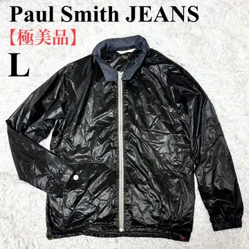 [컨디션 최상] 폴스미스 나일론 후드티 블루종 블랙 L