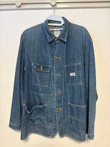 1990' EDWIN 데님 커버올 일본제