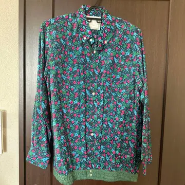 sacai 남성용 플로럴 셔츠 3 사이즈