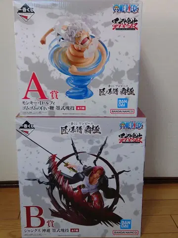 원피스 제일복권 피규어 장인의 계보 패극 루피 샹크스