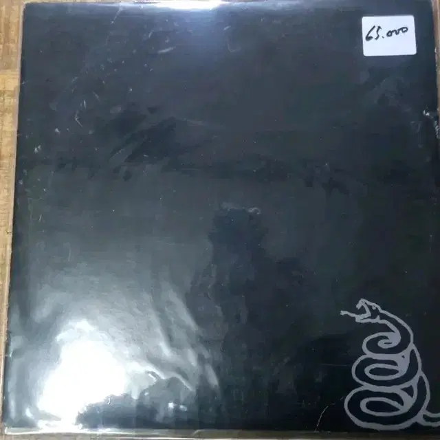 메탈리카 블랙 앨범 LP