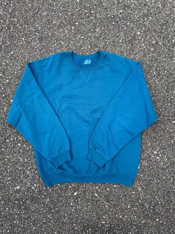 90s FRUIT OF THE ROOM 맨투맨 포인트 컬러