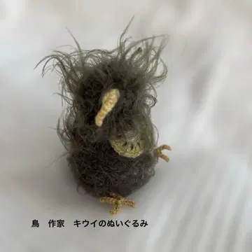 새 작가 키위 봉제 인형