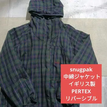 W1204 snugpak 패딩 자켓 영국제 PERTEX 리버서블