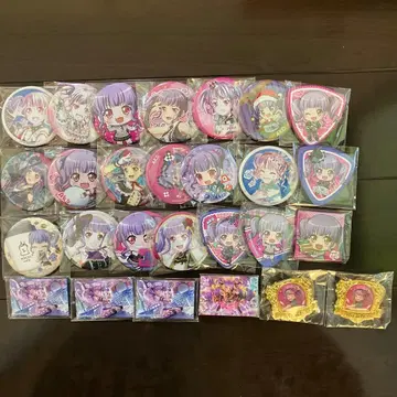 뱅드림 우다가와 아코 캔뱃지 세트