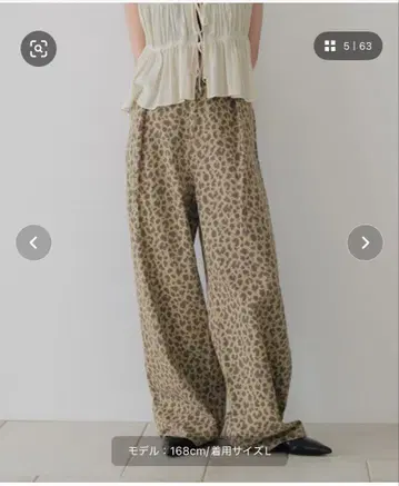 [ LOWRYS FARM ] 턱 와이드 데님