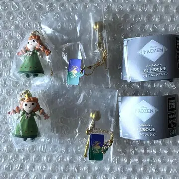 겨울왕국 안나 아이템 컬렉션 가챠 아렌델의 왕홀 안나