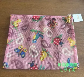 FEILER 페이러 메쉬 파우치 L 사이즈 하이 페이즐리