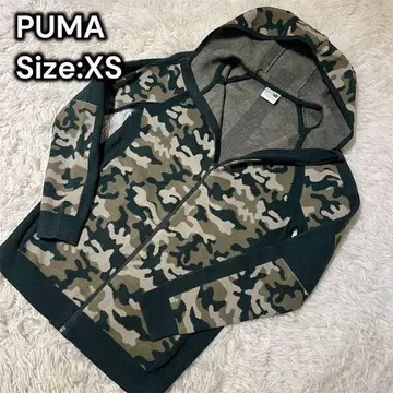 새상품급 PUMA 남성용 캐주얼 맨투맨 자켓 카모플라쥬 카모플라주 저지