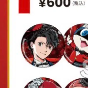 페르소나 5 콘서트 코스터 캔뱃지 P5R