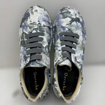 M Doruche 돌체 플라워 디자인 스니커즈 23cm 꽃무늬