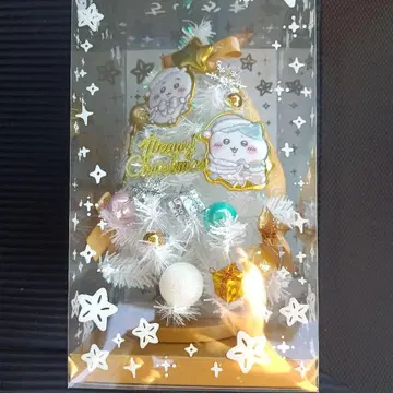 치이카와 크리스마스 트리 화이트 1
