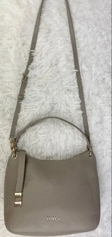 FURLA 훌라 가죽 2way 백 그레이 숄더백