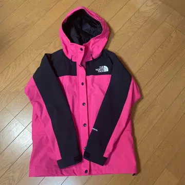 THE NORTH FACE 마운틴 파카 핑크/블랙 거의 미사용