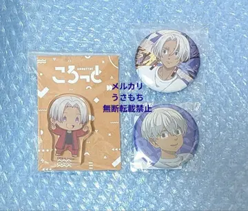 도쿄 리벤저스 쿠로카와 이자나 캔뱃지 아크릴 블록