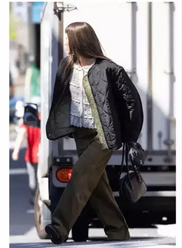 ZARA WOMAN COLLECTION 리버서블 퀼팅 자켓