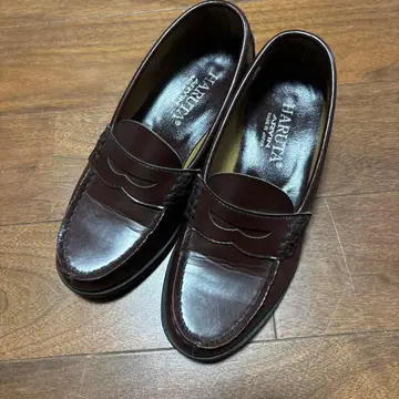 HARUTA 다크 브라운 로퍼