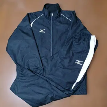 미즈노 블랙 저지 세트 가을 겨울용