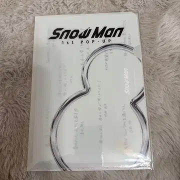 SnowMan POPUP 타이베이 미니 포스터 L 홀더 세트