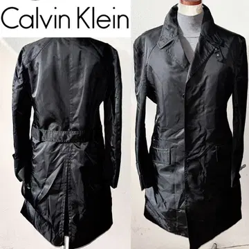 새상품에 가까운 캘빈클라인 약 9만엔 캐시미어 다운 코트 자켓