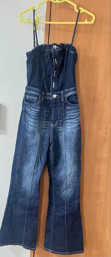 GYDA S 사이즈 데님 오버롤