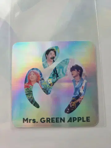 Mrs. GREEN APPLE 영화 피요르드 특전 스티커 1장