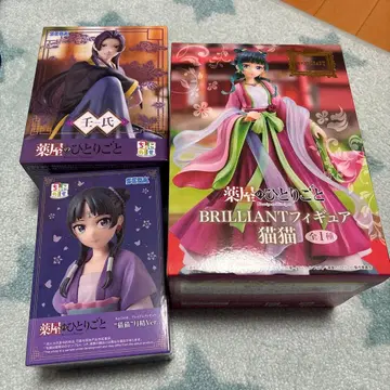 약사의 혼잣말 쵸코노세 프리미엄 피규어 마오마오 월정 Ver. 3개 세트