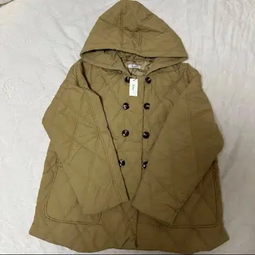 새상품 캐널진 엘마르 충전솜 퀼팅 코트 경량